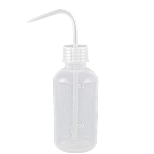 Ericetion 250ml Kapazität Tätowierung Waschen Kunststoff Flasche Squeeze Flasche Ellenbogen Waschflasche Für Vinaigetten Waschmittel Duschgel Waschen