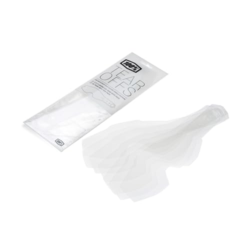 100% Women 51011-010-02 Racecraft Accuri Strata Standard Tear Offs, Clear,Einheitsgröße EU