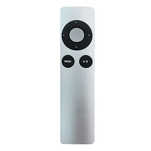 Riry Ersatz-Fernbedienung Apple TV Fernbedienung Apple tv Remote Ersatz Für Apple TV 1 2 3 MC377L/A A1294 A1218/MA711 A1378/MC572 A1427/MD199 -Umweltfreundliche Kunststoffherstellung