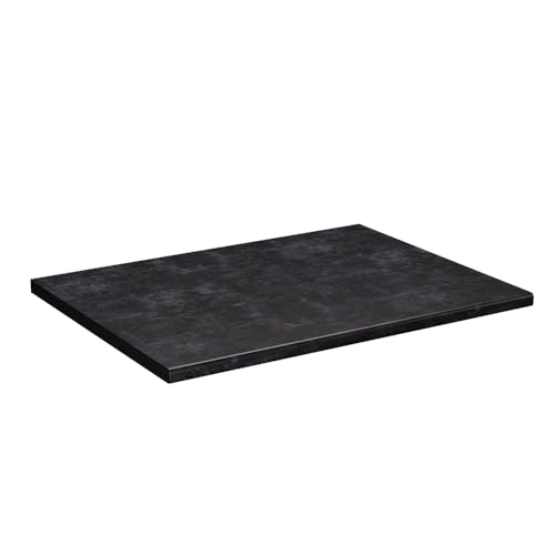 Vicco Küchenarbeitsplatte R-Line, Küchen Arbeitsplatten, Anthrazit, 80 cm