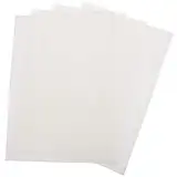 EXCEART Mikrowelle Ofen Papier Keramikfaser Glas Fusing Papier Keramik Werkzeug für DIY Glasschmelzung Haushalt Schmucksache Fertigkeit 10 Stück 210×297mm