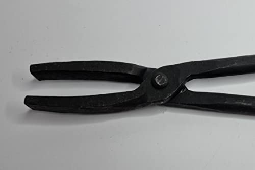 ZGG Gießerzangen, Tiegelzange und Flachzangen 70-120mm Maullänge, 180-380mm Grifflänge (70x180 (Maullänge x Grifflänge))