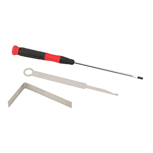 Instrumenten-Reparatur-Werkzeug-Set, Leichtes Metall-Federhaken-Schraubendreher-Set für Saxophon-Klarinette, Oboe, Flöte, Piccolo-Wartung