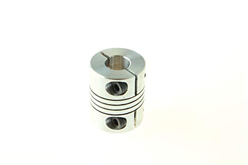 ZHENGGUIFANG Zhenggf-CPL. Kuppler Flexible Wellenkupplung für CNC-Schrittmotorkoppler-Stecker D20L25 3 mm bis 12 mm (Inner Diameter : 6.35mm x 10mm)