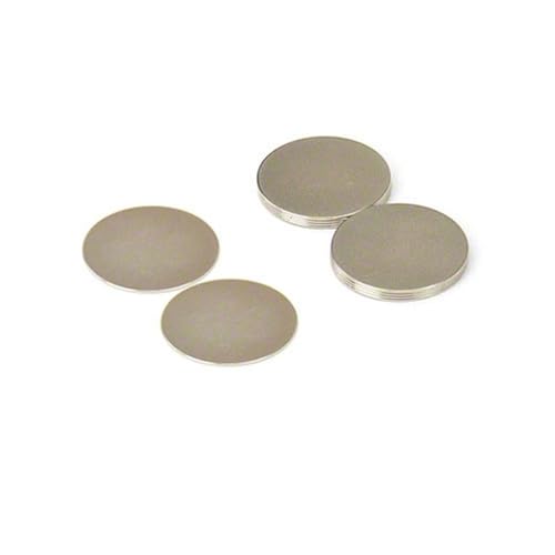 N42 Neodym Magnet - 20mm Durchmesser x 0,5mm Dick - 0,48kg Ziehen - Pack von 10