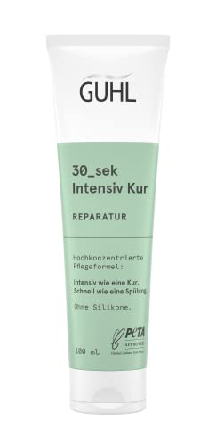 Guhl 30_sek Intensiv Kur - Reparatur - 100ml - Hochkonzentrierte Pflegeformel - Intensiv wie eine Kur - Schnell wie eine Spülung - Ohne Silikone
