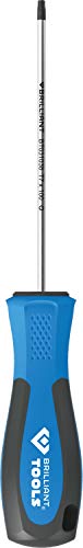 BRILLIANT TOOLS BT031038 Schraubendreher TORX, T7 x 100 mm [Powered by KS TOOLS]