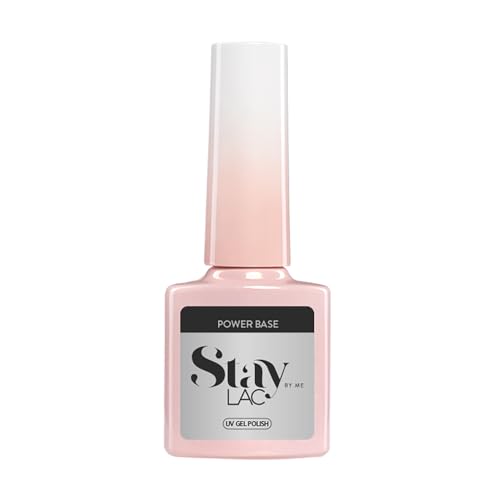 STAYLAC UV Nagellack - Base Coat Gel UV - Power Base 5 ml - STAYLAC Unterlack Für Nägel - UV Lack - Gel Nägel - STAYLAC Modeling Base