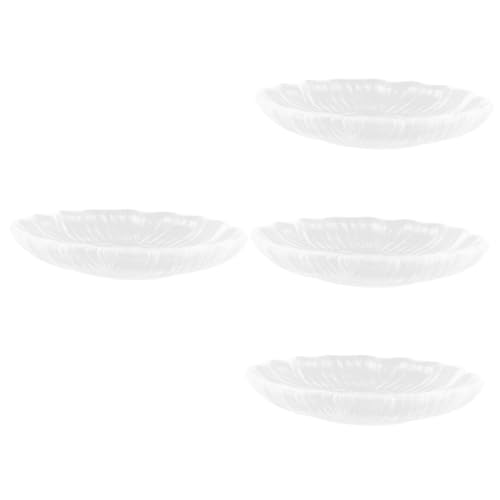 PRETYZOOM 4 Untertassen Teesiebe Tassen Snackgerichte Espresso Teetasse Display Teetasse Kekse Teebecher Mit Teesieb Desserttasse Kaffeetassendeckel Wiederverwendbar
