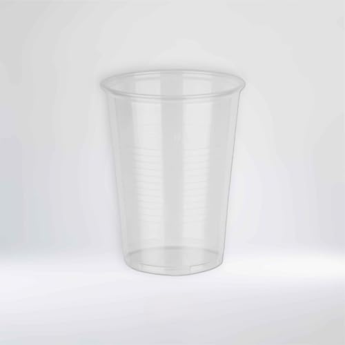 PACKEO 100/200 / 500/1000 Stk. Trinkbecher transparent klar 0,2 l, 200 ml, PP, Ø 70 mm - 0,3 l, 300 ml, PP, Ø 78 mm - 0,4 l, 400 ml, PP, Ø 95 mm (100, 0,4l)