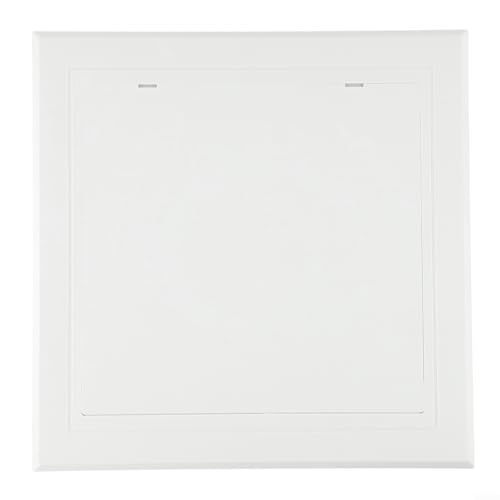 Besttoolifes ABS Kunststoff Revisionsklappe mit abnehmbarer Tür weiß Push-Type Wandhalterung Zugangstür für Sanitär-Wartung (200 x 200 mm)