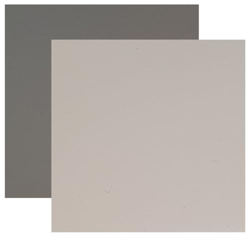 repair patch Neopren Hypalon Reparaturmaterial Flicken grau (hell-grau, 20 cm x 7 cm)