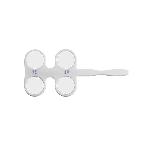 Flipper Optische Augenprüfer Optometrie Objektivflipper Augenheilkunde Flipper Bestätigungsflipper Set (±5.0D)