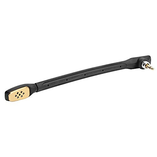 VBESTLIFE Ersatz-Headset-Mikrofonzubehör für Astro A40, Abnehmbar, Geräuscharm, Anwendbarkeit, Schwarz
