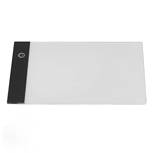 LED-Replikationstafel, Lichtpad, A5, Effizienter Transparenter Kopiertisch, Malerei, Kalligraphie, Kopiertafel, Kinderverfolgungslinie, Leuchttafel (3 Helligkeitsstufen)