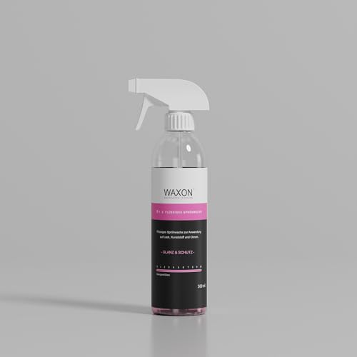 WAXON Flüssiges Sprühwachs 500 ml – Schnelles & Einfaches Autowachs für Hochglanzfinish & Lackschutz – Geeignet für Lack, Kunststoff & Chrom
