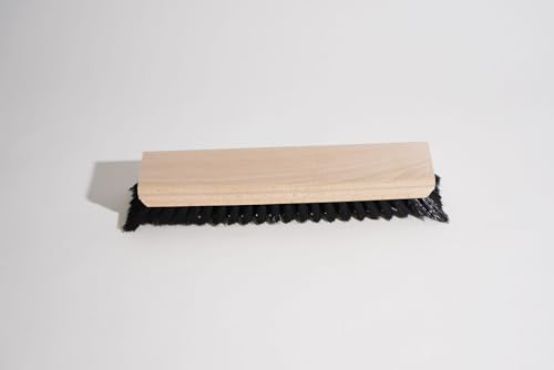 A.S. Création Tapezierbürste mit Kunstborsten - Tapetenbürste zum Glattstreichen von Tapeten - Hellbraun, schwarz - 235 x 60mm - 909001