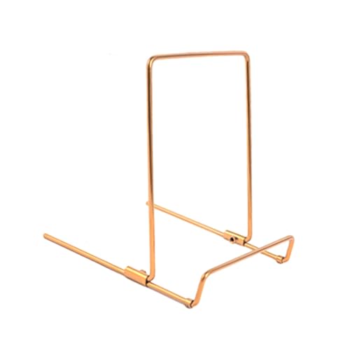 Ronyme Hemden-Ausstellungsständer, Kleidungsregal, Edelstahl-Hemd-Ausstellungsregal für Hemdengeschäfte, Bekleidungsgeschäfte, Fenster, Heimgeschäfte, Gold