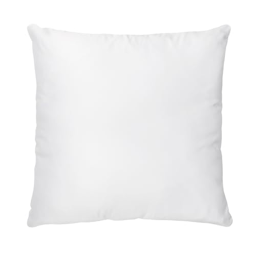 HOMLA Kopfkisseneinlage Toby - Kisseneinlage für Zierkissen, Schlafkissen, Dekokissen - Kissenfüllung Quadratisch Kissen 45x45 cm - Sofakissen für Patio Garten Bauernhaus Dekor - aus Polyesterfasern