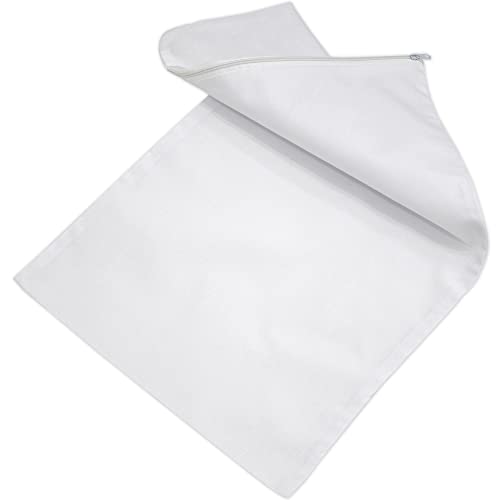 Nurtextil24 Kissen Inlett 40 x 60 cm ohne Füllung 100% Baumwolle 4x4 Extra verstärkte Reißverschuss Füllkissen ungefüllt Inlettkissen zum Selberfüllen