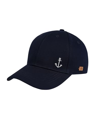 SCHIETWETTER Baseballcap Anker, Schirmmütze, Sonnenschutz, 100% Baumwolle Navy OS