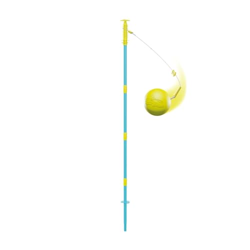 Swingball 7290AM 2 in 1 Multiplay, Tennisspiel, Fußballspiel, für Kinder ab 4 Jahren, Outdoor-Spiele, Gartenspiele