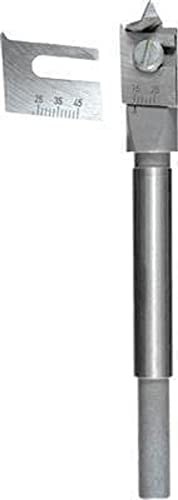 kwb Zentrumbohrer für Ø 15-45 mm (2 Schneidmesser, stufenlos einstellbar)