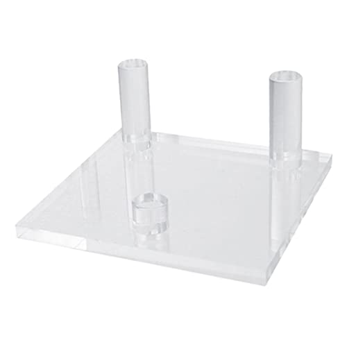 GREENADSCAPE Erz-ausstellungsstand Karte Staffelei Drehbarer Präsentationsständer Regal Anbieter Platte Chip-präsentationsständer Halter Steht Anzeige Gestell Rock-vitrine Acryl Transparent