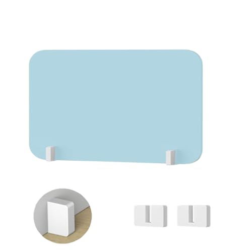 Blissbuilt Schreibtischteiler Schutzschirm Mehrzweck-Trennwand,Sichtschutz Schreibtischpanel Schreibtisch Schilde,Reduzieren Sie Lärm und visuelle Ablenkungen,für Schule,Büro,Bibliothek