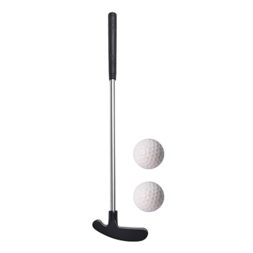 Raxove -Golf-Putter, Golfschläger-Putter, Golf-Putter für Herren, Zinklegierungskopf, Golf-Putter, Golfschläger, Edelstahlschaft, tppr-Griff, tragbar, 2-Wege-Putter, Golf-Zubehör für Wohnzimmer