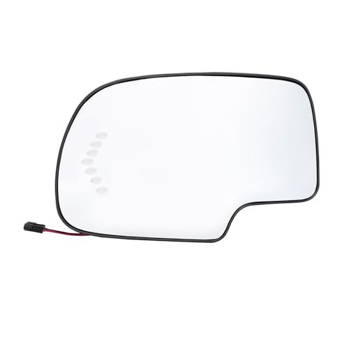 Ersatzspiegelglas Auto-Seitentür-Außenspiegelglas Beheizt Für GMC Für Yukon Für Sierra 1500 2500 3500 2003 2004 2005 2006 2007 Auto Außenspiegel Glas(Right)