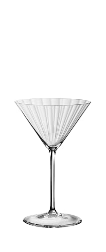 Spiegelau Martini Gläser 220 ml, 4 Stück, LifeStyle, 4450194, Espresso Martinigläser aus Kristallglas, Cocktailgläser spülmaschinenfest