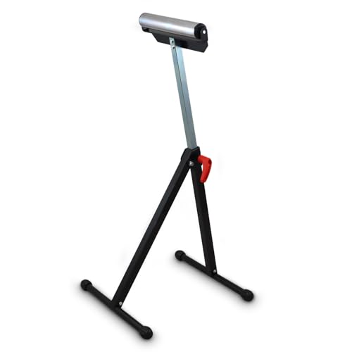 Bituxx Rollenstützbock Stütze Bock Rollenbock Rollenlagerbock bis 90Kg 70-112 cm