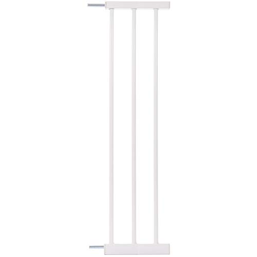 KIDIMAX Treppenschutzgitter Erweiterung (Verlängerung) 20 cm, steckbarer Gitter Aufsatz für Treppenschutz, weiß