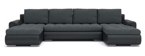 Sofini Ecksofa Tokio III mit Schlaffunktion! Best ECKSOFA! Couch mit Bettkästen! (Cas 574+ Soft 11)