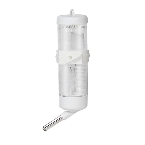 Tierwasserspender, Haustierwasserflasche für Käfig | No-Trip Hamster Water Flasche - Fütterungszubehör, Tierwasserer für Eichhörnchen, Igel, Chinchilla