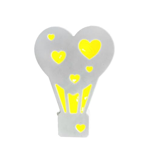 Heißluftballon-Harzform, Silikonform für Heißluftballons, Seifenformen aus Silikon, Schokoladenform für Kuchendekoration mit Luftballons, Seifenformen aus Silikon