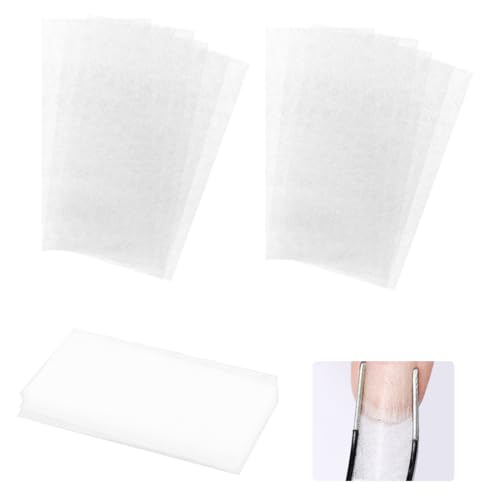 RAMGLYO 60 Stück Fibernails für Nagelverlängerung, Nail Extension Silk Fiberglass Gel Kit, False Nails, Manicure Salon Tool für UV-Gel-Nägel Kunst