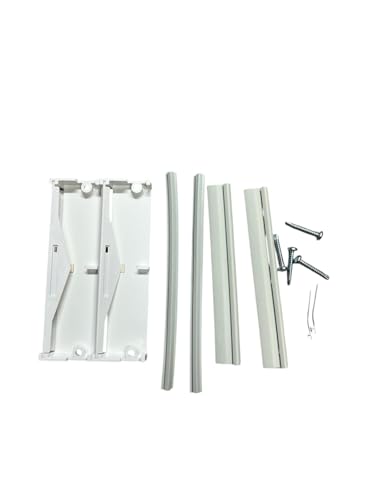REGEL-air® K - Fensterfalz-Lüfter FFL Typ Nr. 29 (1 Paar), grau weiss mit Dichtungen gegen Schimmel LIEFERZEIT 1 TAG