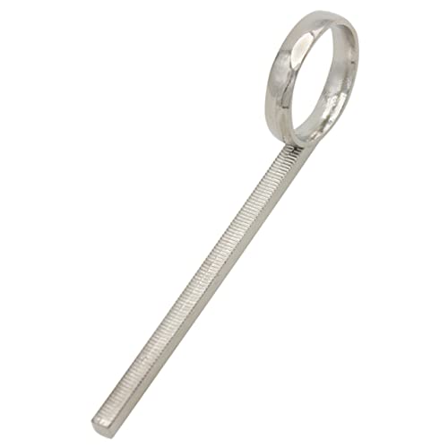 TOYANDONA Trompetenring des Windinstruments Schlüssel vergoldet Trompetenrohrzieher Fingerzugring für Trompete Trompetenmundstückzieher Messinginstrument Metall