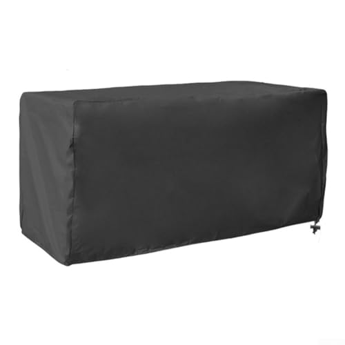 Effektiver Wetterschutz mit 210D wasserdichter Deckbox-Abdeckung und verstellbarem Seil-Design (130 x 60 x 71 cm)