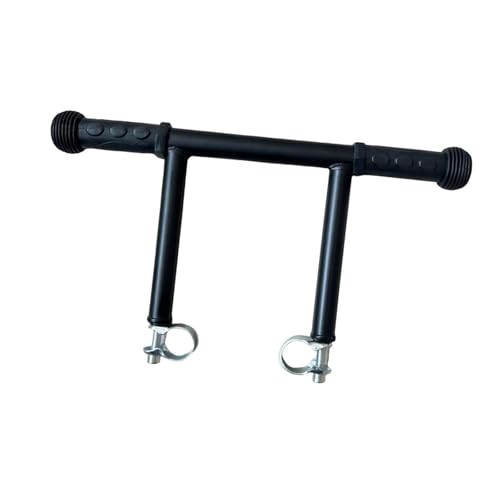 Perfeclan Kinderwagen-Griffverlängerung, Lenkerverlängerung, verlängert den Griff, Metall-Kinderwagen-Verlängerungsstange für Kinderwagen-Zubehör, 1 Clip