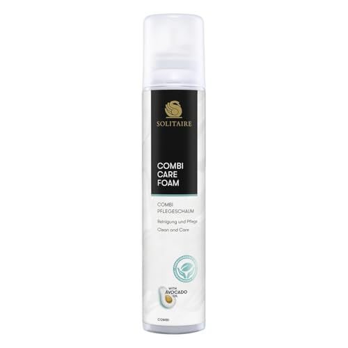 Combi Pflege Schaum, Combi Care Foam, 200 ml zur schonenden Reinigung und Pflege empfindlicher Materialien von Schuhen und Taschen