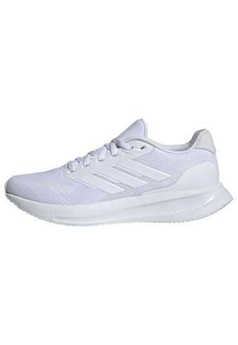 adidas Damen Runfalcon 5 Running Shoes Laufschuhe, Cloud White/Cloud White/Cloud White, 42 EU