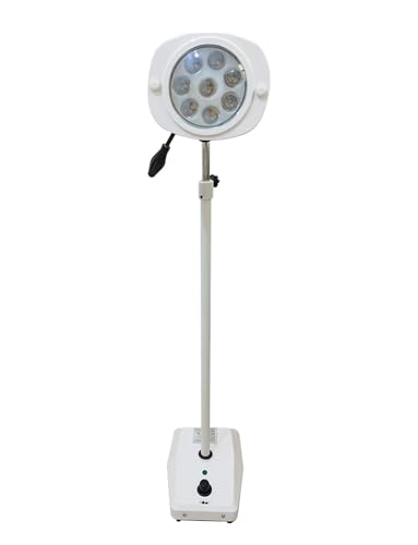Mobile Mehrloch-Untersuchungsleuchte for chirurgische Eingriffe, medizinisch-gynäkologische Untersuchungsleuchte, bodenstehend, geeignet for Ambulanzen, Zahnmedizin, HNO-Abteilung