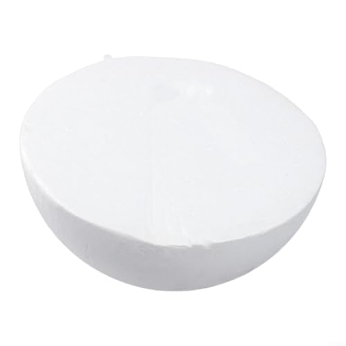 HavenDomicile 1 x unbedruckter runder massiver Schaumstoffball, blanko, rund, massiver Schaumstoffball für Hochzeit, Basteln, Dekoration, für Hochzeiten, Partys (18 cm)