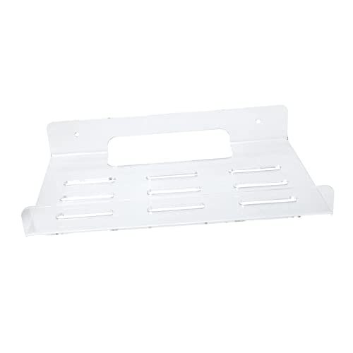 PRETYZOOM WiFi-Router-Regal Acryl-Router-aufbewahrungshalterung Für Home Office Wohnheim Einfache Montage 1 Set