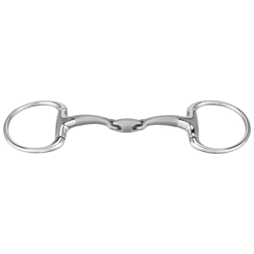 Sprenger SATINOX Pony Olivenkopftrense 14 mm doppelt gebrochen - Edelstahl rostfrei, 115 mm Weite