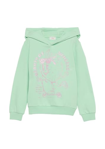 s.Oliver Junior Kapuzen-Sweatshirt mit Frontprint