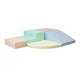 IGLU SOFT PLAY Schaumstoff Bausteine Kinder 5 STK Softbausteine Klettern Riesenbausteine Motorik Großbausteine